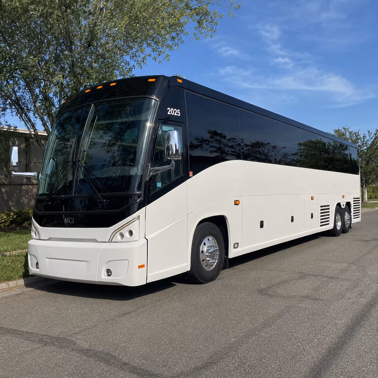 Bakersfield Airport Shuttle & Transportation party bus exterior