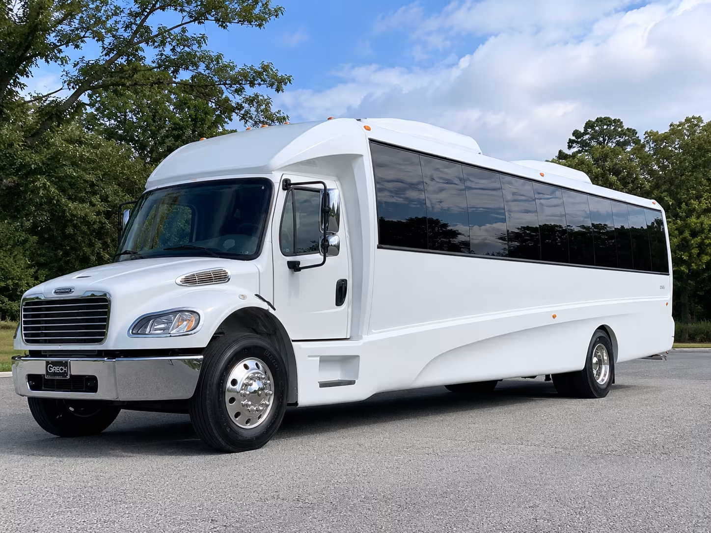 Bakersfield Concert & Music Festival Transportation party bus exterior
