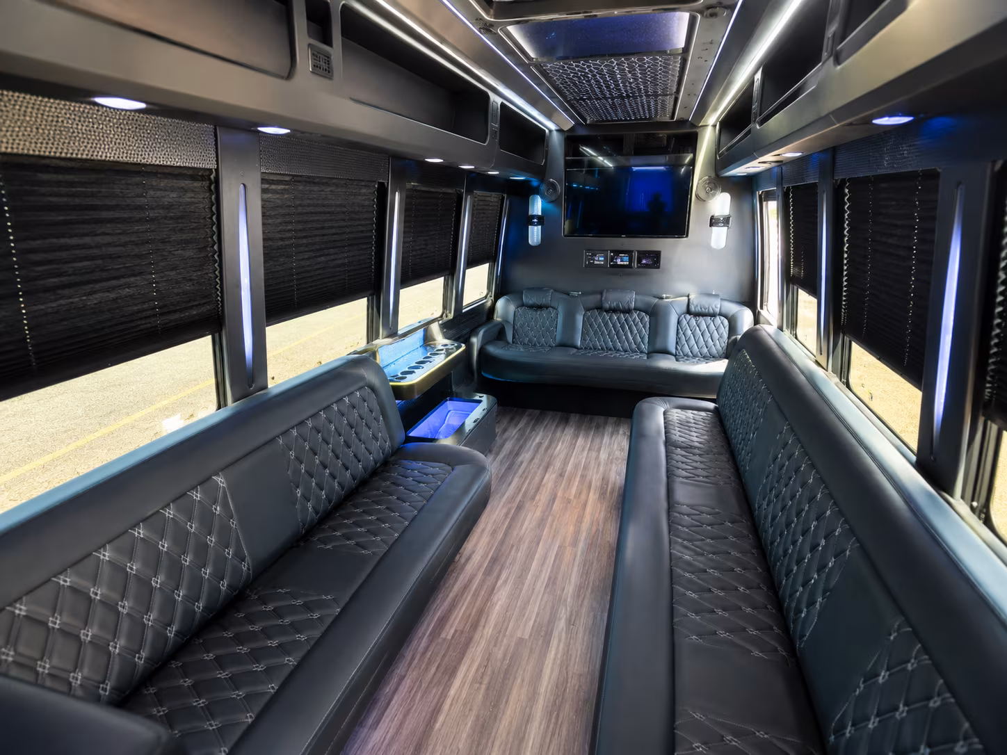 Bakersfield Concert & Music Festival Transportation party bus exterior
