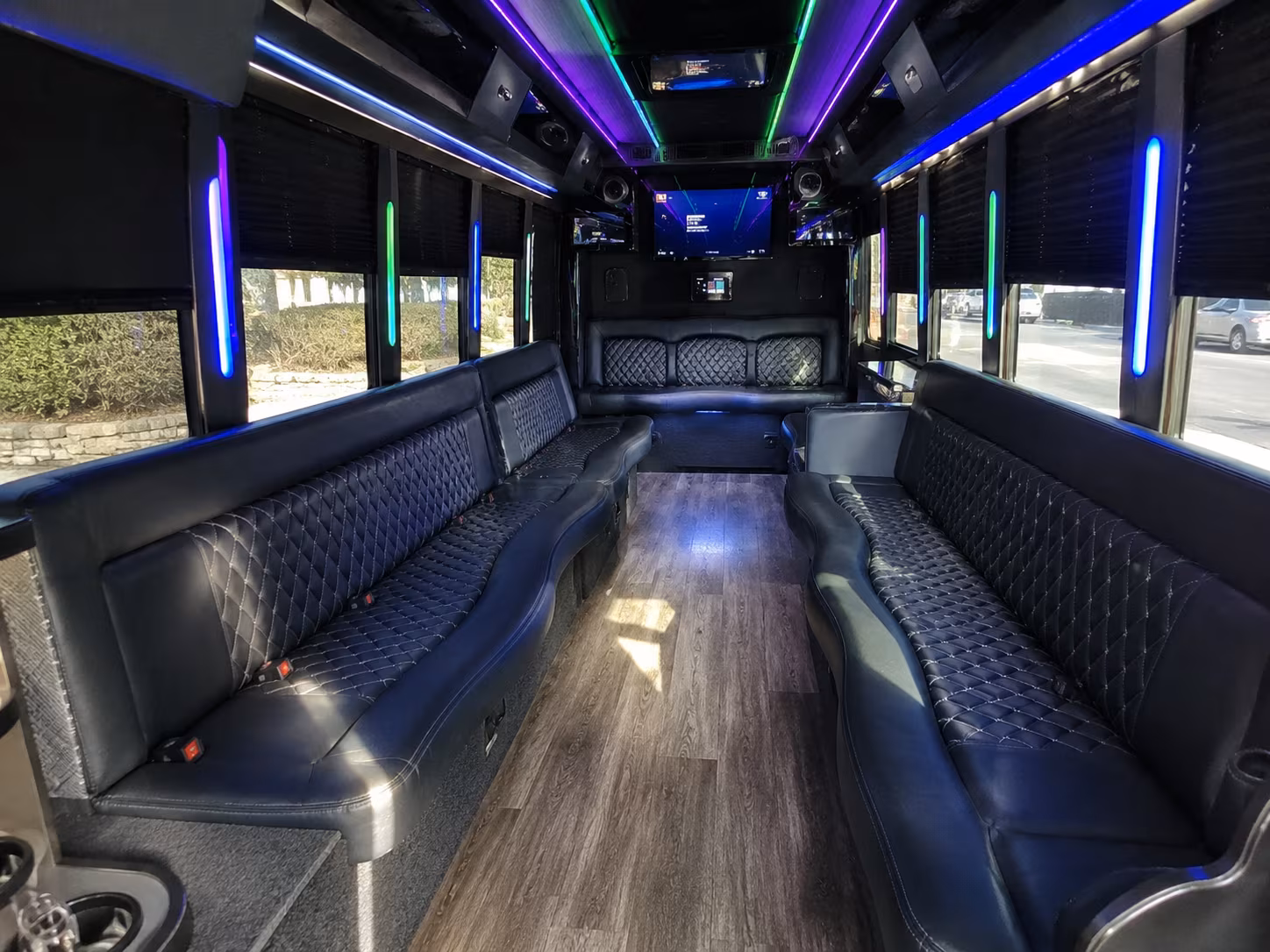 Bakersfield Concert & Music Festival Transportation party bus exterior