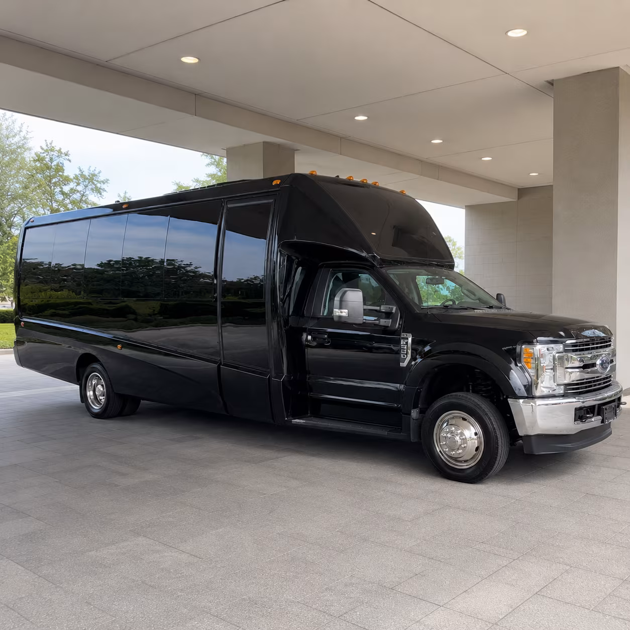 Bakersfield Prom & Homecoming Transportation party bus interior
