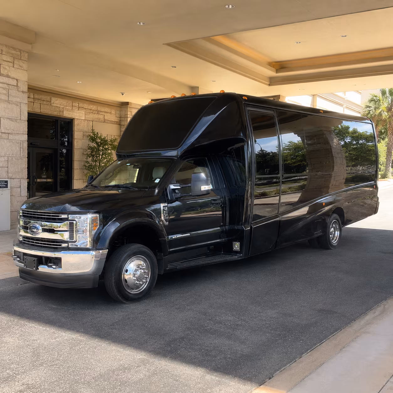 Bakersfield Prom & Homecoming Transportation party bus exterior