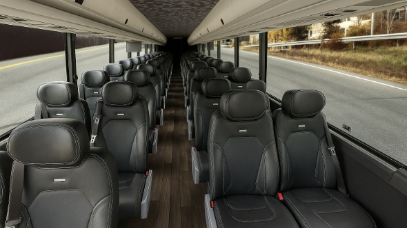 25 passenger minibus interior